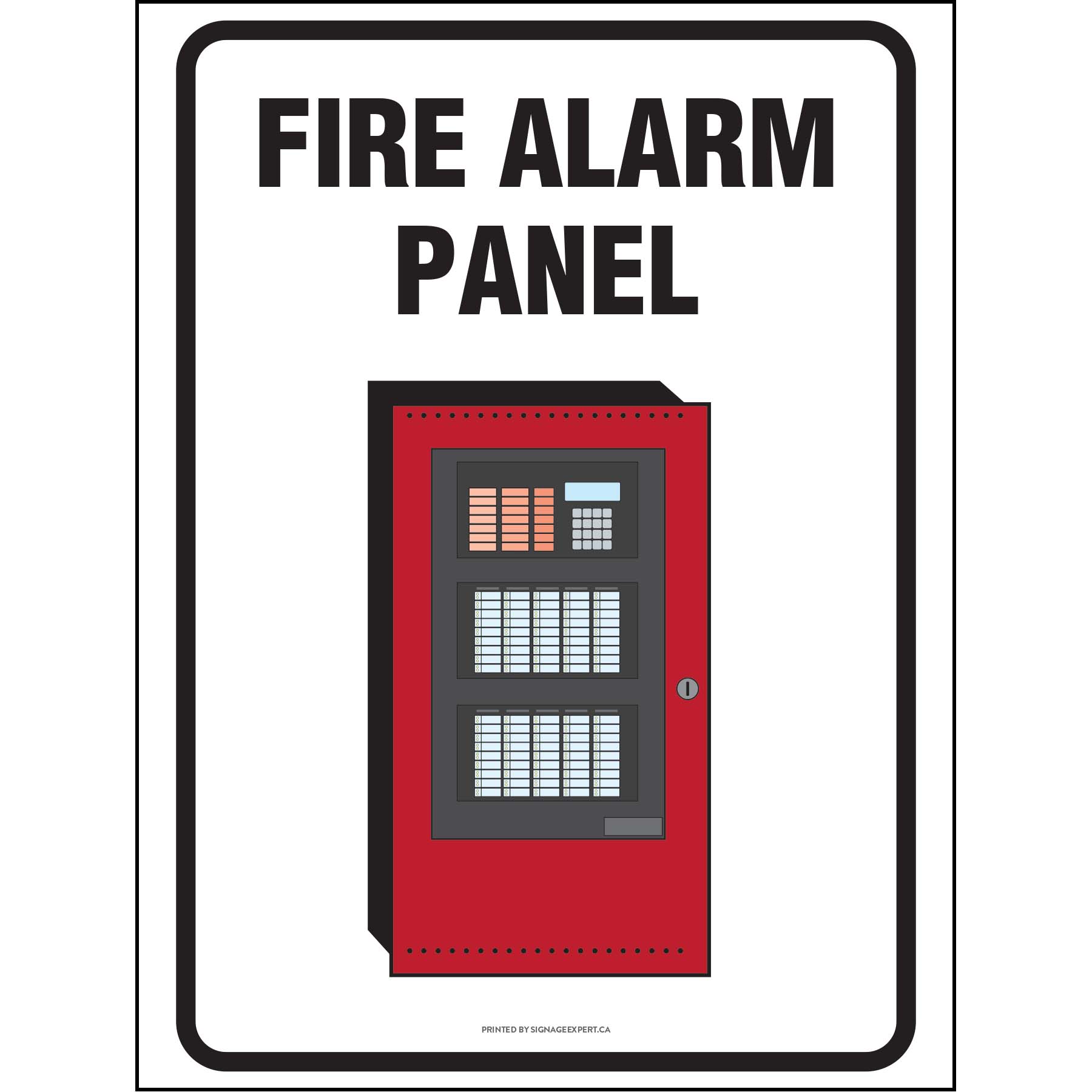 Fire Alarm Panel – Signage Expert