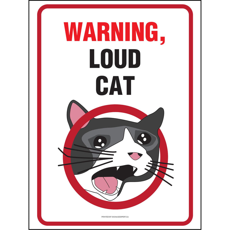Beware Of Noisy Cat