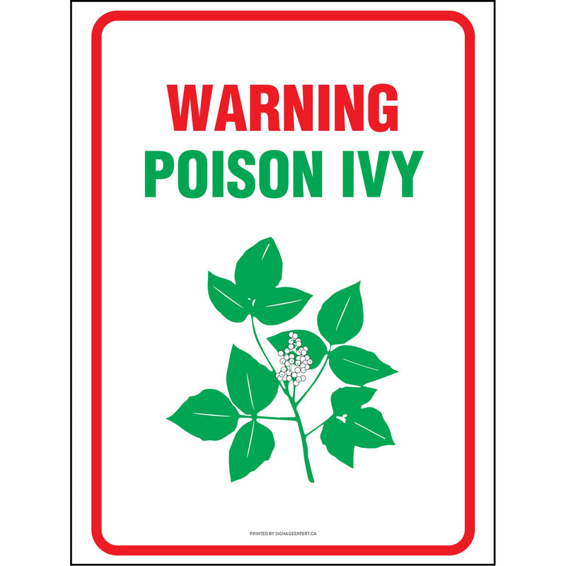 Beware Of Poison Ivy
