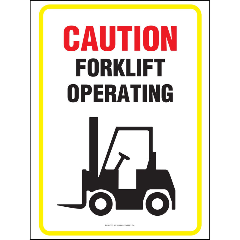 Forklift In Motion