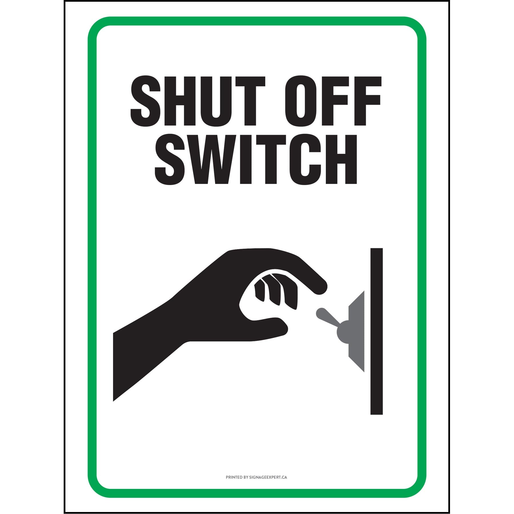 Key Off Signage Shut Off Switch – Signage Expert