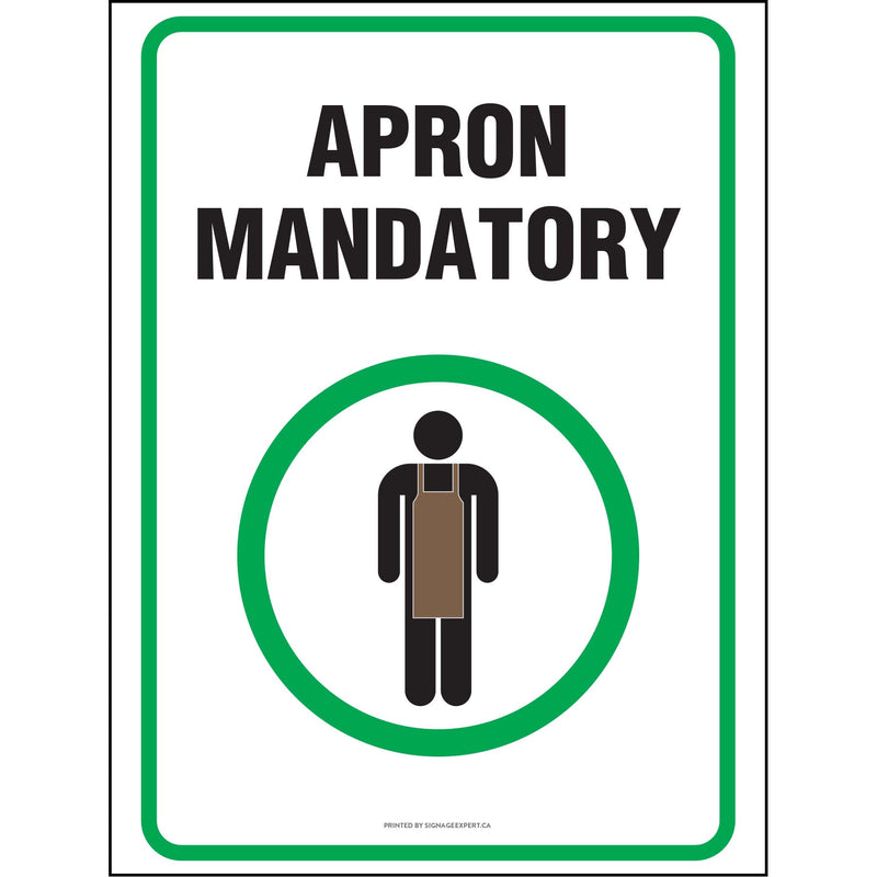 Apron Mandatory