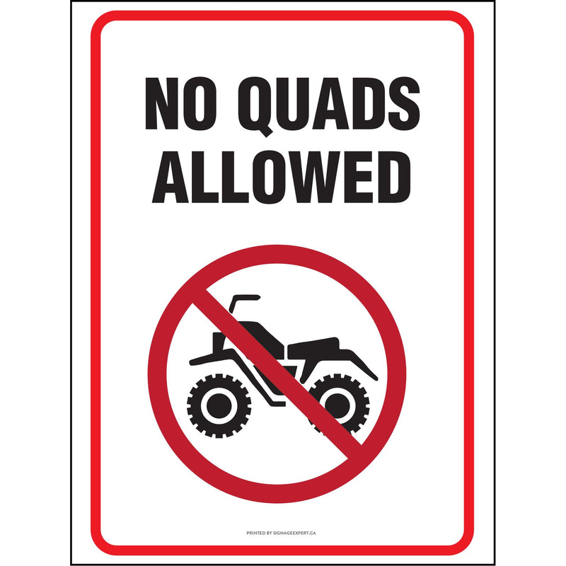 No Quads Allowed