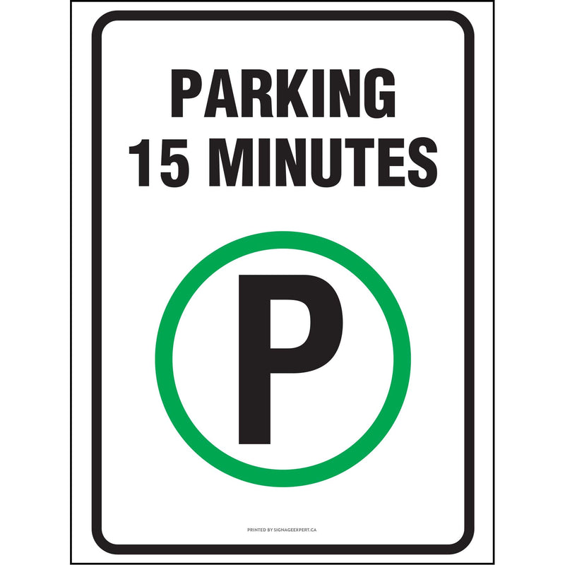 Parking - 15 Minutes