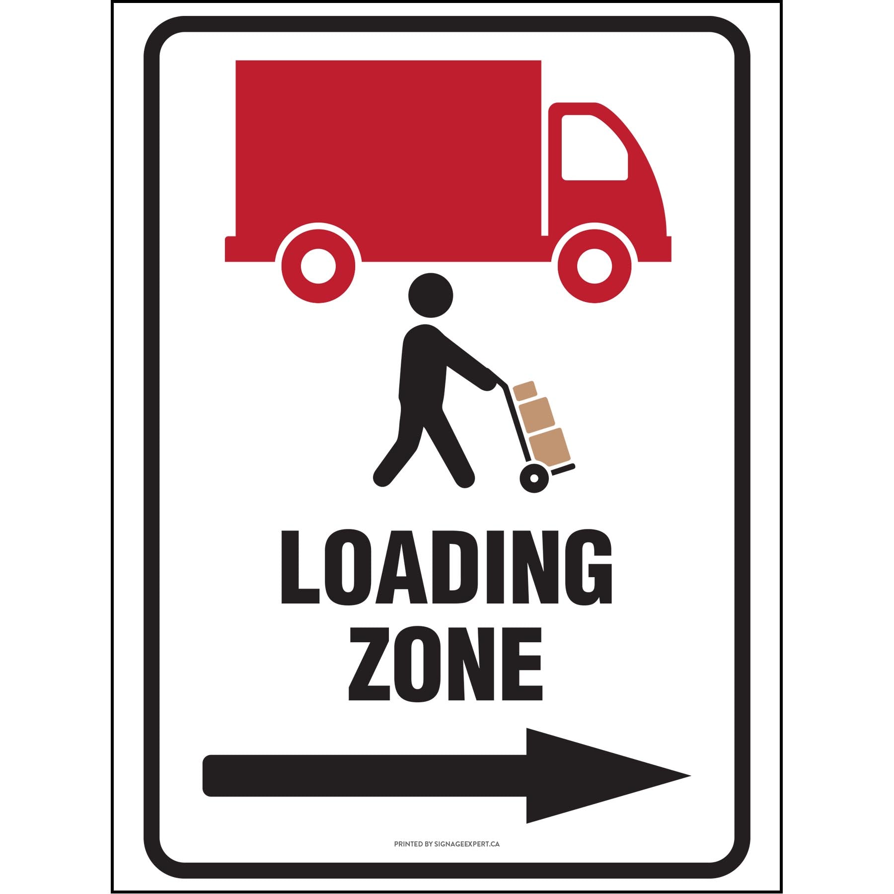 Heavy Delivery Sign Delivery / Shipment – Signage Expert