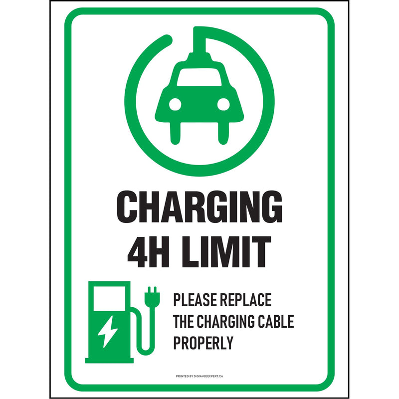Charging Station - 4-hour Limit (Electric Vehicle)